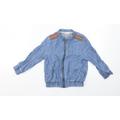 i love girls wear Girls Blue Basic Jacket Jacket Size 3 Years