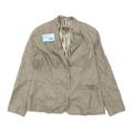 Per Una Womens Size 14 Beige Linen Blend Suit Jacket (Regular)