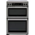 Cannon by Hotpoint CD67V9H2CX/U 60cm Electric Cooker with Ceramic Hob - Stainless Steel - A/A Rated