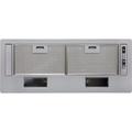 Elica ERA-STD-80 73 cm Canopy Cooker Hood - Grey - For Ducted/Recirculating Ventilation