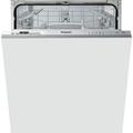 Hotpoint HIC3C26WUKN Fully Integrated Standard Dishwasher - Stainless Steel Control Panel with Fixed Door Fixing Kit - E Rated
