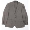 Marks and Spencer Mens Grey Wool Jacket Suit Jacket Size 44