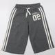 Russell Athletic Mens Grey Cotton Sweat Shorts Size L L16 in Regular Tie