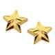 9ct Gold Star Earrings - 7mm - G0221