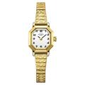 Rotary LB0076429 Gold Plated Expanding Bracelet Strap Watch - W6347
