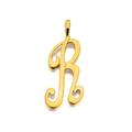 9ct Gold Initial R Pendant - R5060