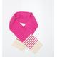 George Girls Pink Striped Scarf Scarves & Wraps One Size - size 4 -8