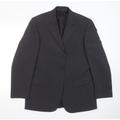 F&F Mens Grey Jacket Suit Jacket Size 40