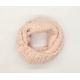 Preworn Womens Pink Knit Scarf - Chunky Knit Snood