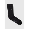 Heart Cotton Socks Black One Size: UK 4-7