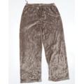M&Co Womens Brown Pyjama Pants Size 14
