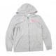 JACK & JONES Girls Grey Full Zip Hoodie Size L