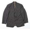 Daniel Hechter Mens Silver Jacket Blazer Size 40