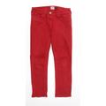 River islad Womens Red Straight Jeans Size 10 L25 in