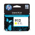 HP 912 Yellow Original Ink Cartridge, Yellow