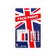 Union Jack Face Paint Set, none