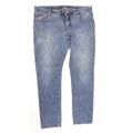 Feraud Jeans Mens Blue Straight Jeans Size 38 in L32 in