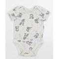 Disney Baby Baby White Romper One-Piece Size 9-12 Months - Thumper