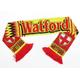 Watford Womens Red Geometric Acrylic Scarf - Watford