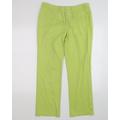 Autonomy Womens Green Denim Bootcut Jeans Size 14 L28 in