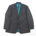 F&F Mens Grey Jacket Suit Jacket Size 48
