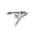 Shaun Leane Entwined 18ct White Gold 0.50ct Diamond Outward Engagement Ring - O