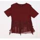 River Island Womens Red Basic Blouse Size 10