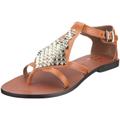 Pilar Abril Leonor 08816, Damen, Sandalen/Fashion-Sandalen, Braun (Tan 23), EU 38