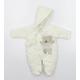 Pitter Patter Baby White Babygrow One-Piece Size 0-3 Months