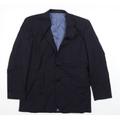 Racing Green Mens Blue Jacket Blazer Size L