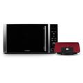 Klarstein Luminance Prime Microwave Buddy Set Microwave + Grill Heating Plates