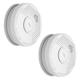 SHD by oneConcept Smoke Detector DOF29 Plastic Warning signal: 85 dB 9V battery-operated