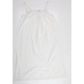 Marks and Spencer Womens White Solid Dress Size 14