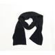 Fcuk Mens Blue Knit Rectangle Scarf Scarf One Size
