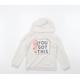 Primark Girls Grey Pullover Hoodie Size 9 Years - You Got This