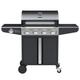 Boss Grill Kentucky Premium 4 Burner Black Gas BBQ