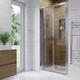 900mm Bi-Fold Shower Door- Carina
