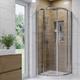 800mm Quadrant Shower Enclosure with Shower Tray - Carina
