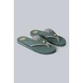 Jekyl Mens Recycled Flip-Flops - Green