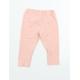 John Lewis Girls Pink Sweatpants Leggings Size 9-12 Months