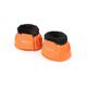 ARMA Fleece Over Reach Boots Orange - Pony