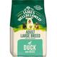 James Wellbeloved Large Breed Adult Dog Dry Food Duck and Rice - 15kg