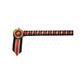 ShowQuest Boston Brow Band - Navy/Red/Gold - Full