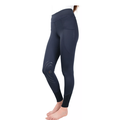 Hy Equestrian Selah Competition Riding Navy Tights - 11-12 Years
