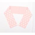 Preworn Girls Pink Polka Dot Knit Scarf Scarves & Wraps One Size - HEARTS