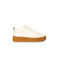 Bottega Veneta Lace Up Sneakers in Sea Salt - Ivory. Size 39 (also in 36, 37, 38, 38.5, 39.5, 41).