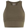 super.natural - Women's Liquid Flow Top - Sports bra size 34 - XS, brown