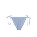 Towelling Bikini Bottoms - Blue