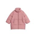 Mid-Length Puffer Coat - Pink