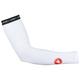 Castelli - UPF 50+ Light Arm Sleeves - Arm warmers size M, white